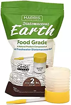 HARRIS Diatomaceous Earth Food Grade, Powder Duster Included