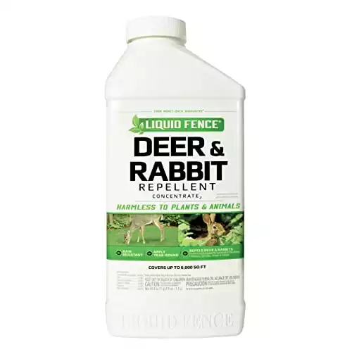 Liquid Fence Deer & Rabbit Repellent, Natural