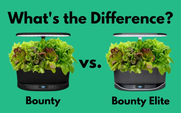 aerogarden bounty vs bounty elite