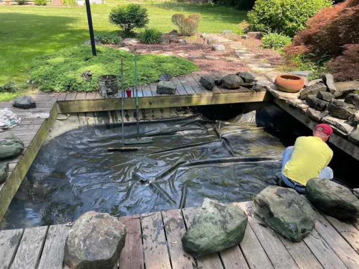 pond cleanup