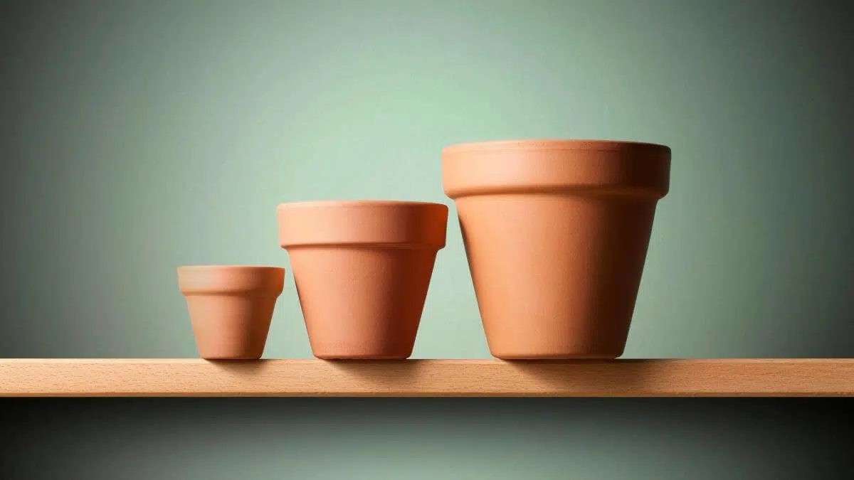 what size pots to grow plants